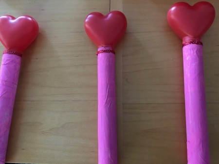 Space out the tubes.