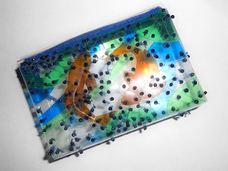 The completed Zipper Pouch