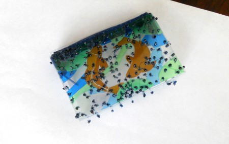 The completed Zipper Pouch