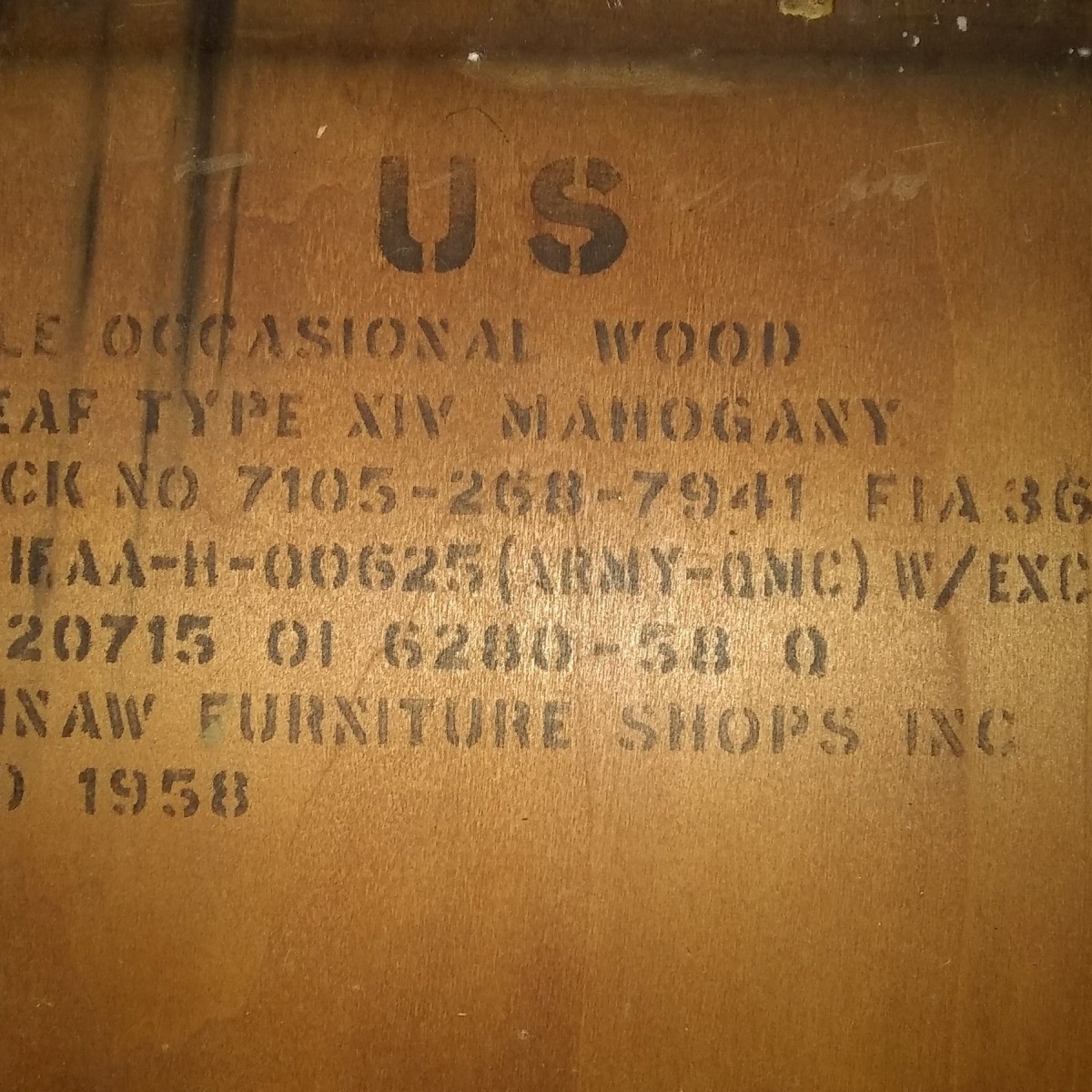 Meaning Behind Furniture Markings? ThriftyFun