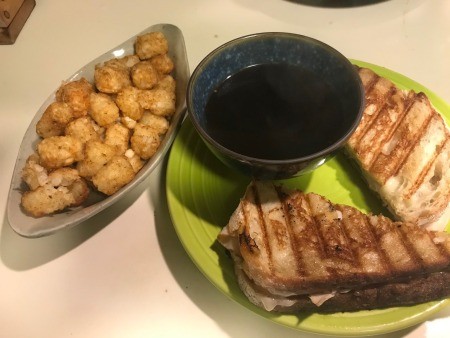 The completed Grilled Portland Dip