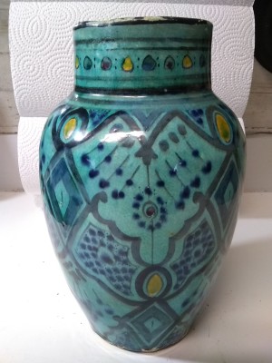Age and Value of Safi Pottery Vase?