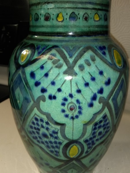 Age and Value of Safi Pottery Vase?