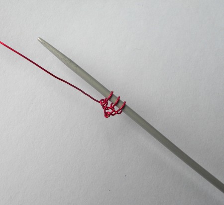 Continuing the heart pattern.