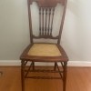 An old dining room chair.
