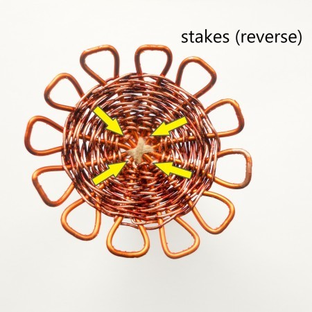 Showing the construction of the base.