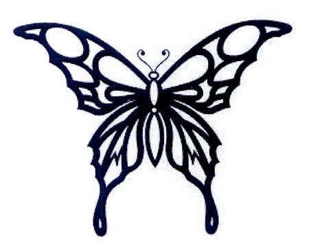 An image of a decorative butterfly.