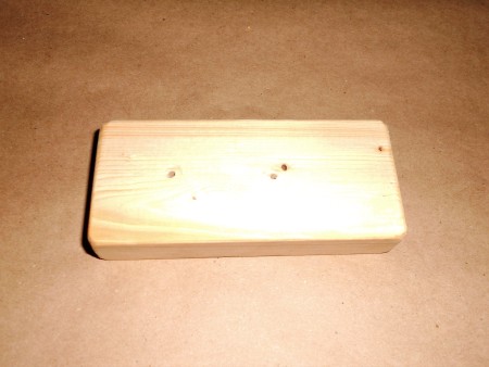 Copper Wire Unicorn from Old Transformer - holes drilled in base