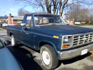 An old Ford truck.