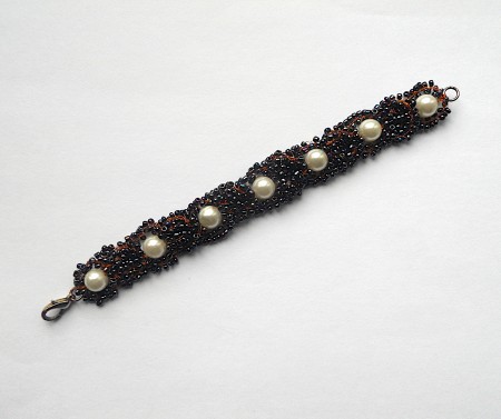 add clasp hook and cut wire and hide ends