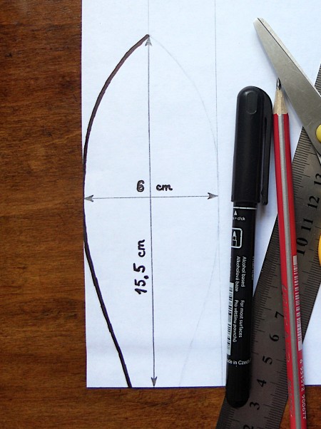 Flower Pot from Cement and Old Jeans