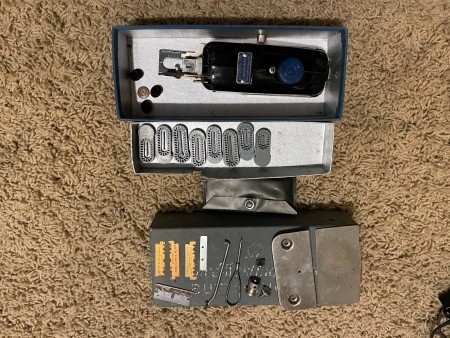 Accessories for a sewing machine.