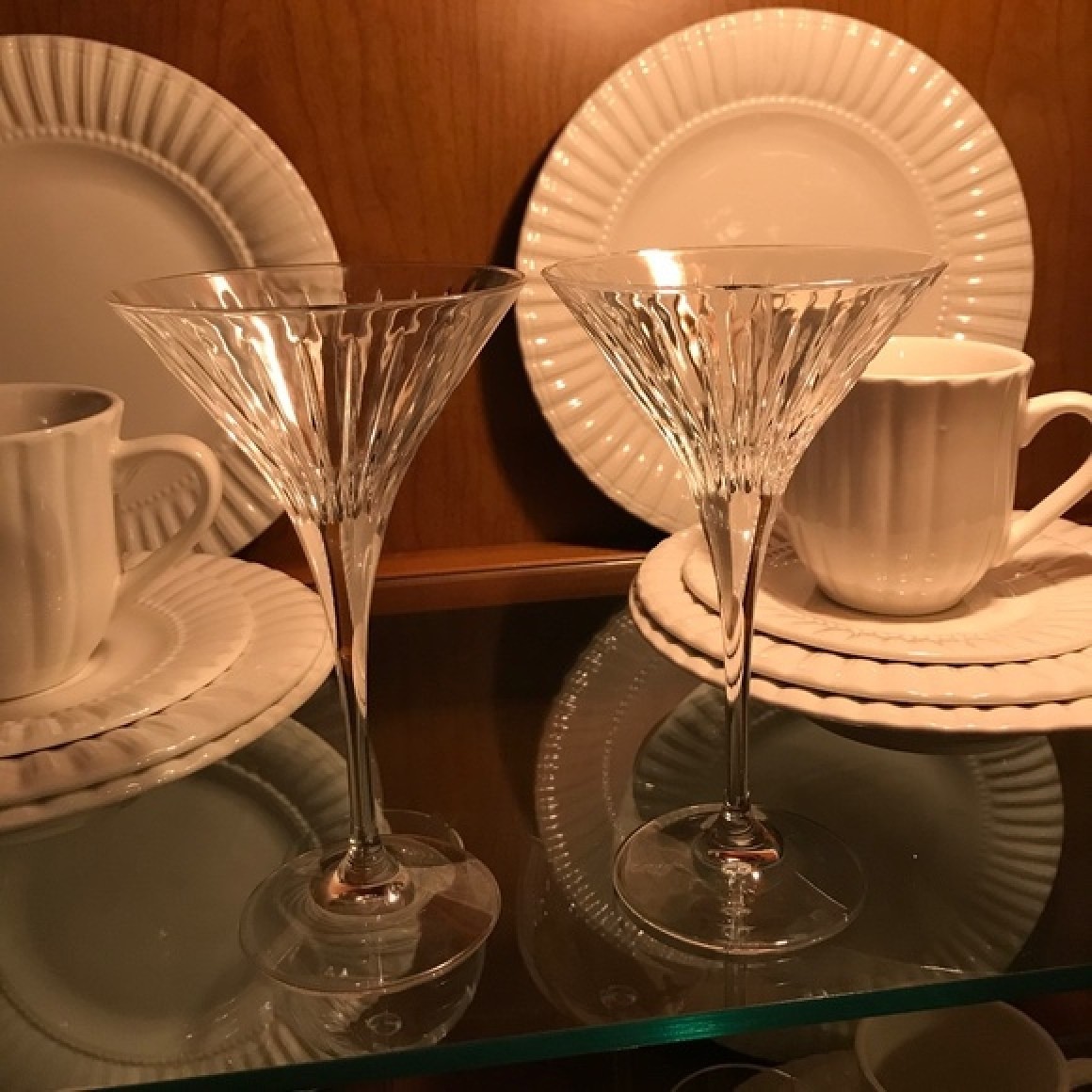 Crystal Martini Glasses? ThriftyFun