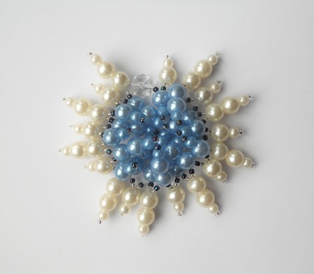 Beaded Stretch Bracelet with Fishing Line