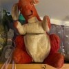 An old stuffed kangaroo.