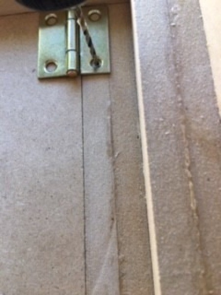 Constructing a custom made jewelry box.