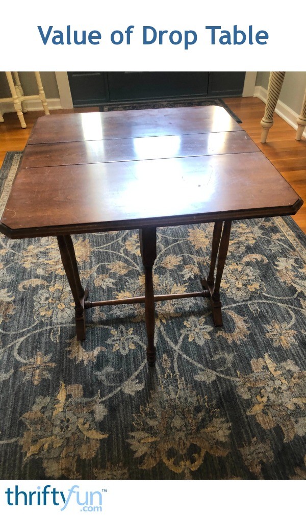 Value Of Drop Table ThriftyFun