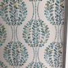 A decorative section of wallpaper.