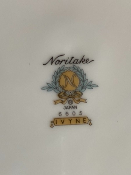 The marking on the back of a piece of Noritake china.