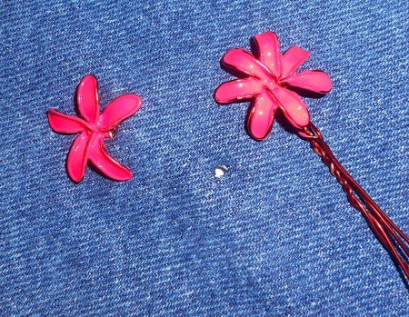 How to Decorate Fabric with Wire Flowers | ThriftyFun