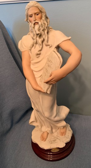 A Giuseppe Armani figurine of Moses.