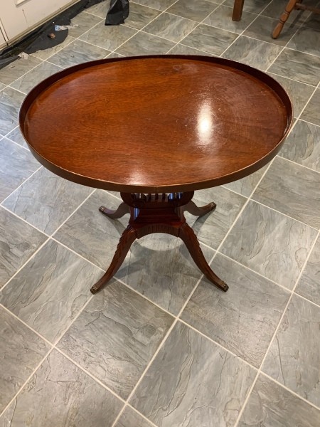 Value of Mersman Lyre Harp Table?