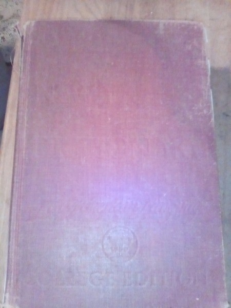 The front cover of a dictionary.