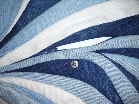 Adding a zipper for the pocket.