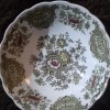 A decorative china plate.