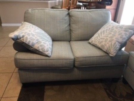 A piece of matching furniture.