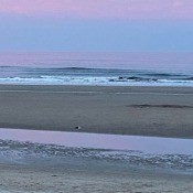 A beach in Maine.