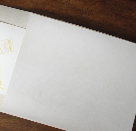 Placing a photo inside the frame.