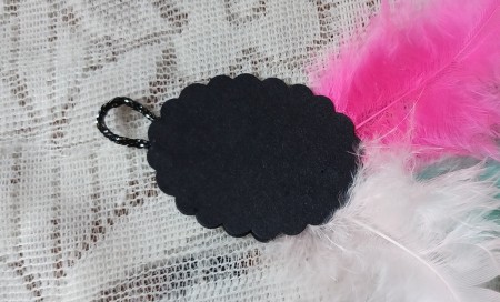 The pendant before decoration.