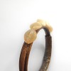 The completed bark bangle.