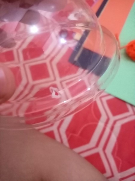 Putting holes in the sides of the dome lid.