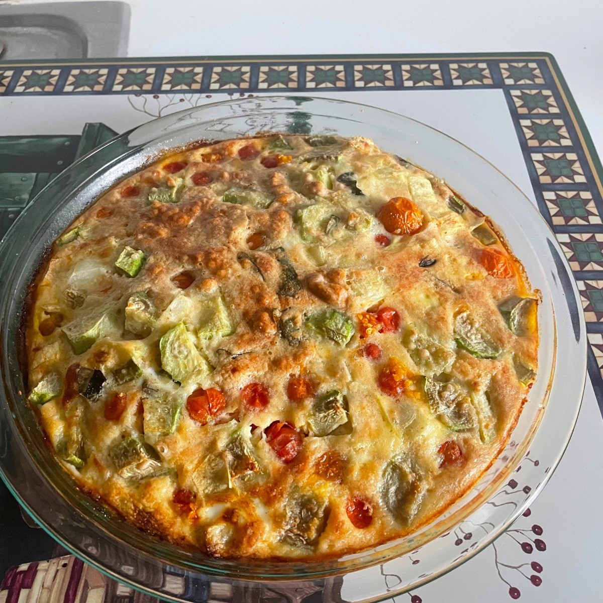 Zucchini Tomato Quiche | ThriftyFun