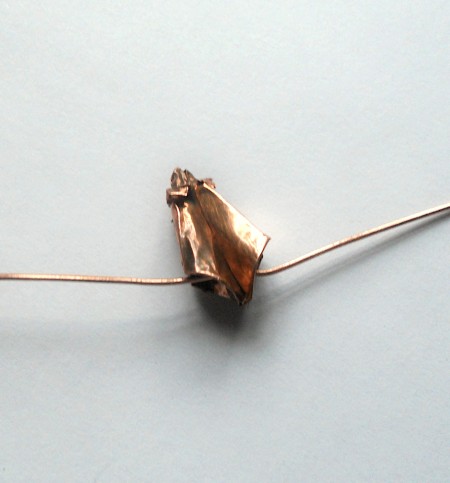 Adding a stem to the tulip shape.