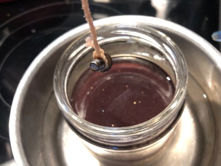 Adding a new wick with a weight.