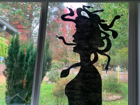The Medusa silhouette.