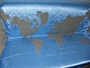 World Map Blanket