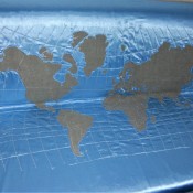 World Map Blanket