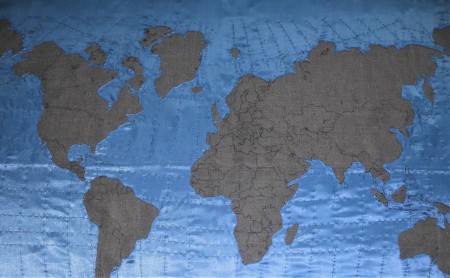 World Map Blanket