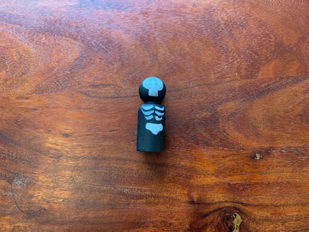 Adding the hips to the peg doll.