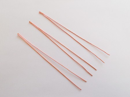 A collection of wire lengths.