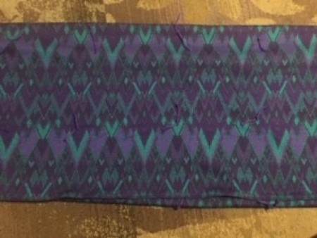 Folding the quillow.