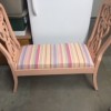 The finished Upcycled Chair Bench
