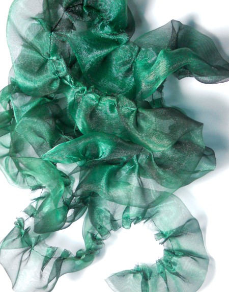 Gather your organza ribbon