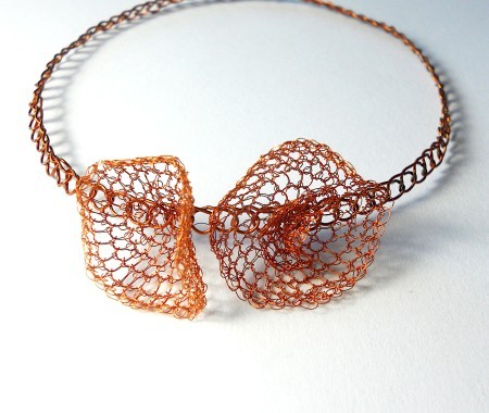 Adding the pieces to the bangle.