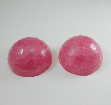 Two decorated hemispheres