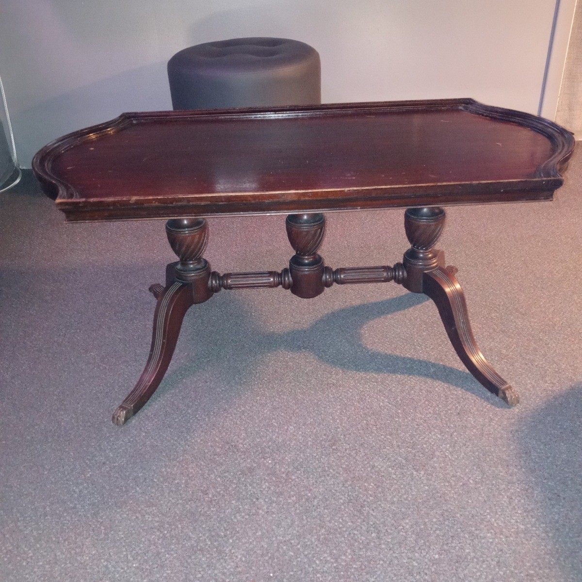 Imperial Grand Rapids Mahogany Coffee Table? ThriftyFun